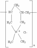 Poly _diallyl dimethyl ammonium chloride_ CAS NO_26062-79-3